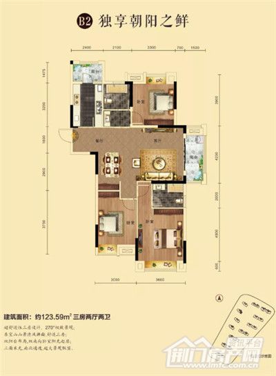 中国铁建·公园3326户型图.jpg