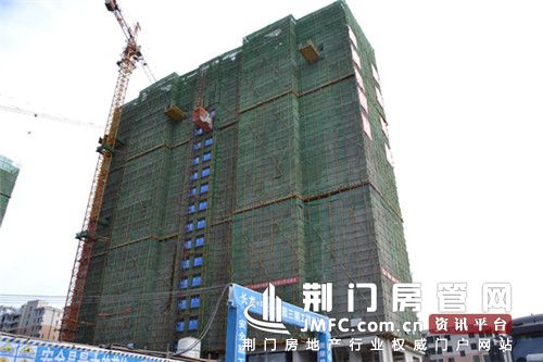 荆门长龙·中央公园三期工程进度