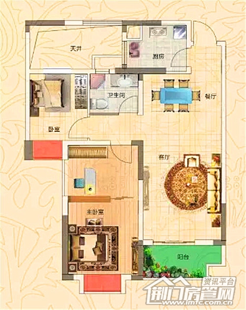 荆南熙园户型图