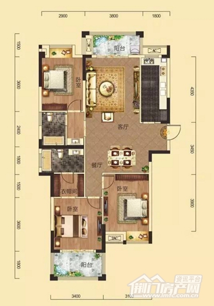 3326户型图