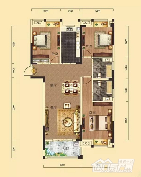 3326户型图
