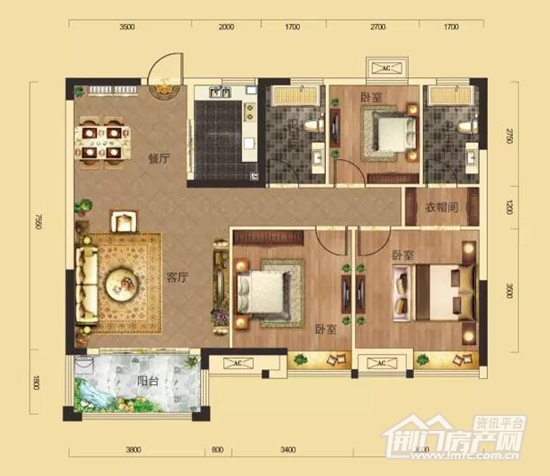 3326户型图